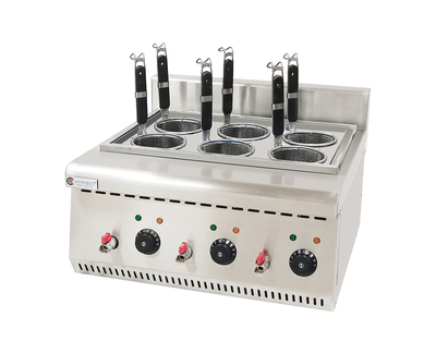 Counter top electric 6 pasta cooker