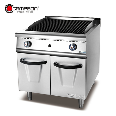 Gas grill with cabinet