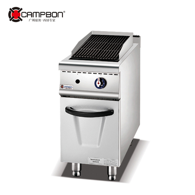 Gas grill with cabinet